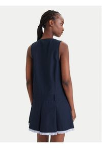 Tommy Jeans Sukienka codzienna DW0DW22759 Granatowy Regular Fit. Okazja: na co dzień. Kolor: niebieski. Materiał: syntetyk. Typ sukienki: proste. Styl: casual #5