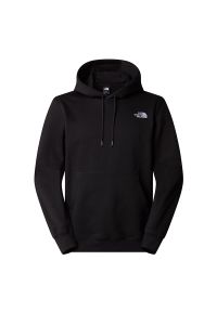 Bluza The North Face Essential Oversize Hood 0A89ESJK31 - czarna. Okazja: na co dzień. Typ kołnierza: bez kaptura. Kolor: czarny. Materiał: materiał, poliester, bawełna. Styl: casual, klasyczny