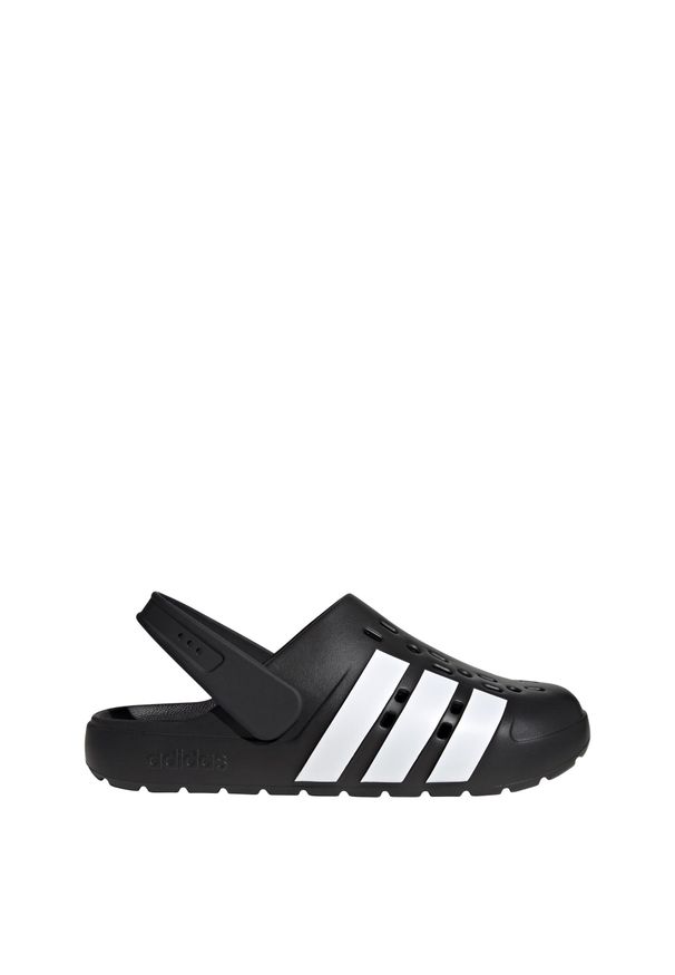 Adidas - Klapki Adilette Clog 2.0. Kolor: biały, wielokolorowy, czarny