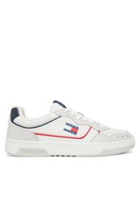 Tommy Jeans Sneakersy Tjm Cupsole Elevated EM0EM01585 Écru. Materiał: skóra