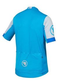 ENDURA - Koszulka rowerowa męska Endura FS260 S/S Std hi-viz. Kolor: niebieski. Sport: kolarstwo