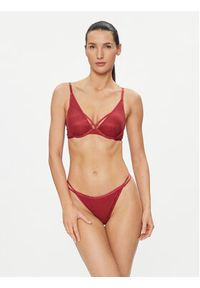 Hunkemöller Biustonosz braletka Ivana Up 203610 Czerwony. Kolor: czerwony. Materiał: syntetyk #3