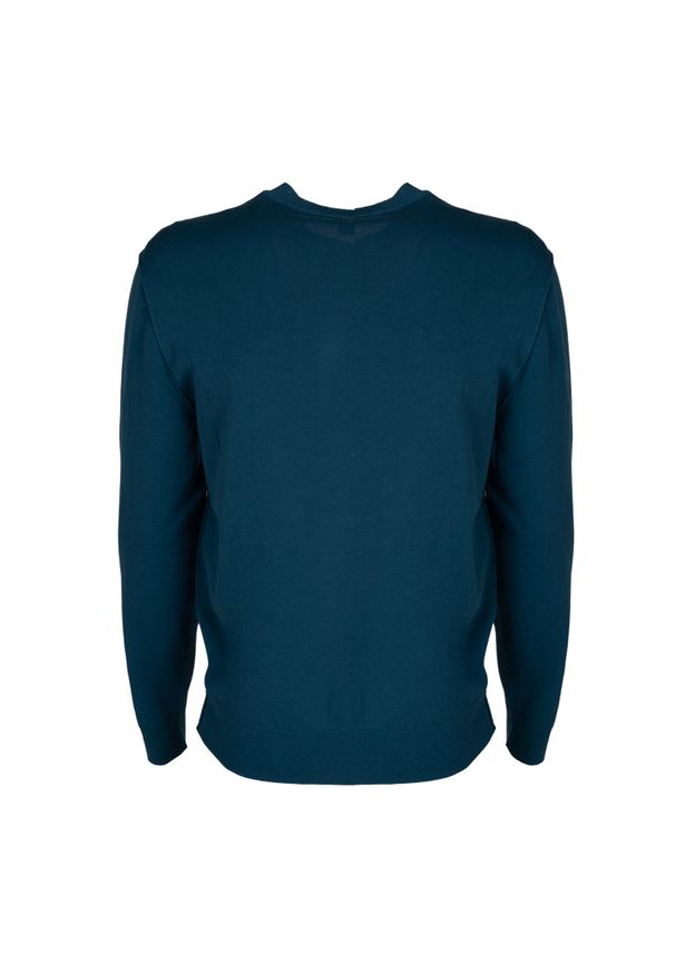 Diesel Sweter "Navajo" | A02179-0SCAB | Mężczyzna | Niebieski. Kolor: niebieski. Materiał: bawełna, poliamid. Wzór: jednolity. Styl: elegancki