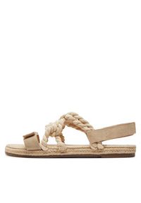 Manebi Espadryle Sandals V 0.4 Y0 Beżowy. Kolor: beżowy. Materiał: skóra, zamsz #3