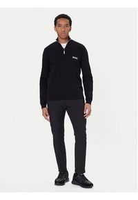 BOSS Sweter K_Hydro QZ-1 50541953 Czarny Regular Fit. Kolor: czarny. Materiał: bawełna #5