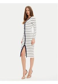 Guess Sukienka dzianinowa W5YK98 Z2YK2 Biały Slim Fit. Kolor: biały. Materiał: wiskoza #3