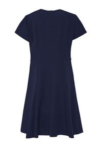 Hugo - HUGO Sukienka codzienna Kaelyn 50564798 Granatowy Regular Fit. Okazja: na co dzień. Kolor: niebieski. Materiał: syntetyk. Typ sukienki: proste. Styl: casual #2