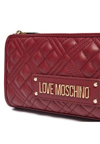 Love Moschino - LOVE MOSCHINO Torebka JC4011PP1LLA0552 Bordowy. Kolor: czerwony. Materiał: skórzane #3