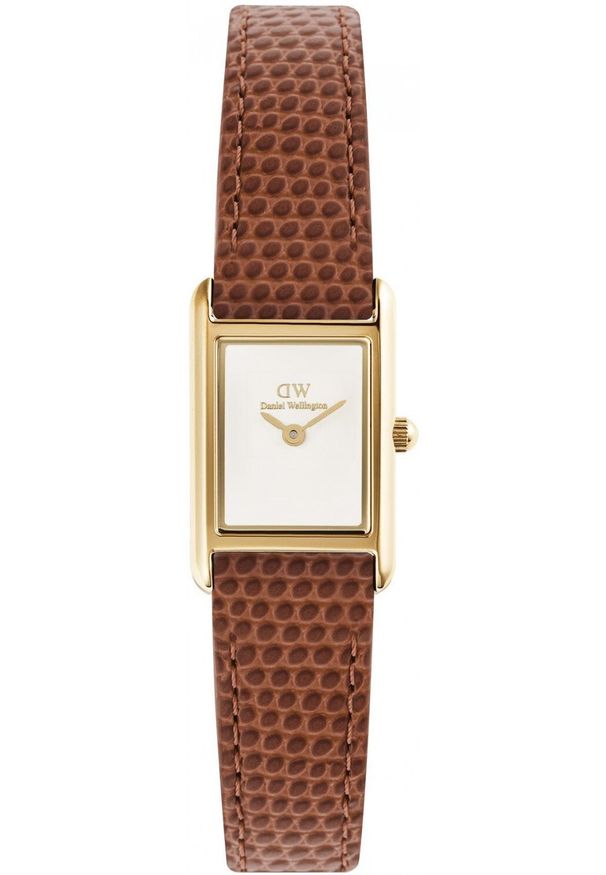 Zegarek Daniel Wellington Zegarek damski Daniel Wellington DW00100905 brązowy. Kolor: brązowy