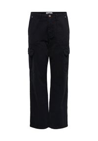 only - ONLY Spodnie materiałowe 15300976 Czarny Loose Fit. Kolor: czarny. Materiał: bawełna #5