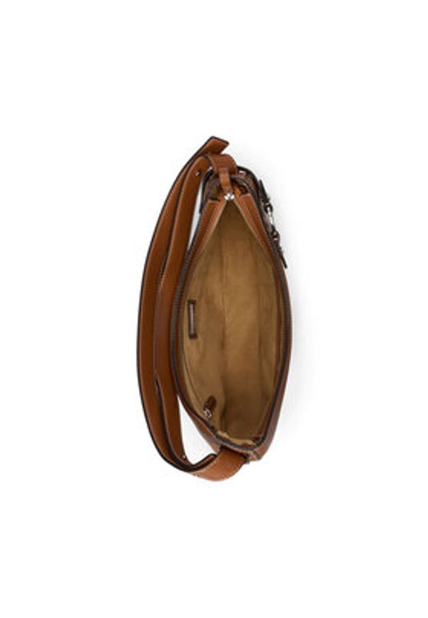 Lauren Ralph Lauren - LAUREN RALPH LAUREN Torebka 431980156001 Brązowy. Kolor: brązowy. Materiał: skórzane