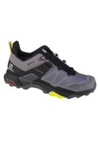 salomon - Buty Salomon X Ultra 4 Gtx 416229 szare. Zapięcie: sznurówki. Kolor: szary. Materiał: tkanina, syntetyk. Szerokość cholewki: normalna #1