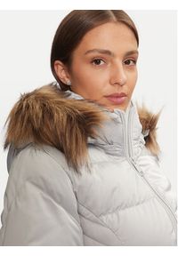 Guess Płaszcz zimowy New Olga W4BL40 WEX52 Szary Regular Fit. Kolor: szary. Materiał: syntetyk. Sezon: zima