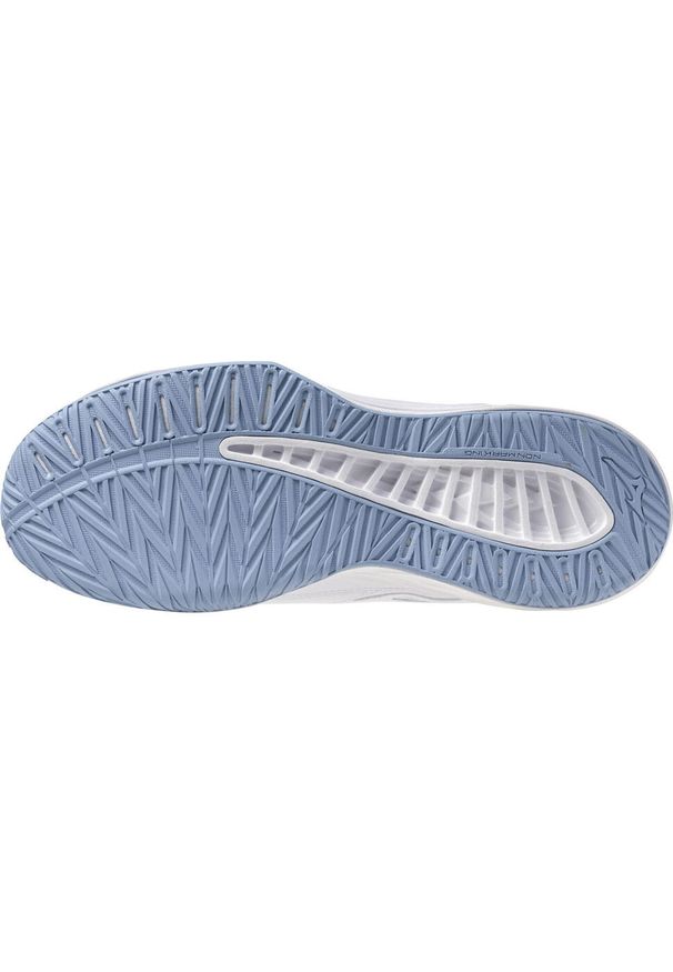 Buty halowe Mizuno Thunder Blade Z Mid. Kolor: wielokolorowy, niebieski, biały. Sport: siatkówka, piłka ręczna