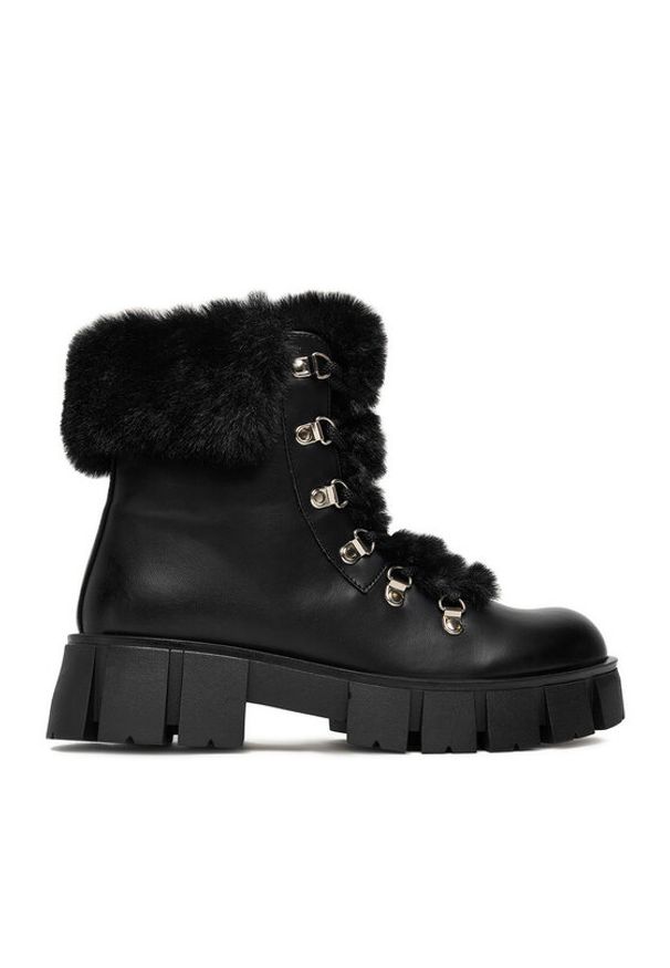 DeeZee Trzewiki 90190-6 Czarny. Kolor: czarny. Materiał: syntetyk, materiał