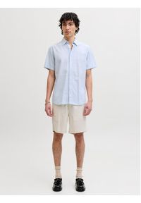 Jack & Jones Szorty materiałowe Jaiden 12293768 Beżowy Relaxed Fit. Kolor: beżowy. Materiał: bawełna #8