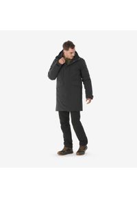 quechua - Parka turystyczna męska puchowa Quechua NH900 -20°C wodoodporna. Okazja: na co dzień. Kolor: czarny. Materiał: puch. Sezon: zima. Styl: sportowy, casual