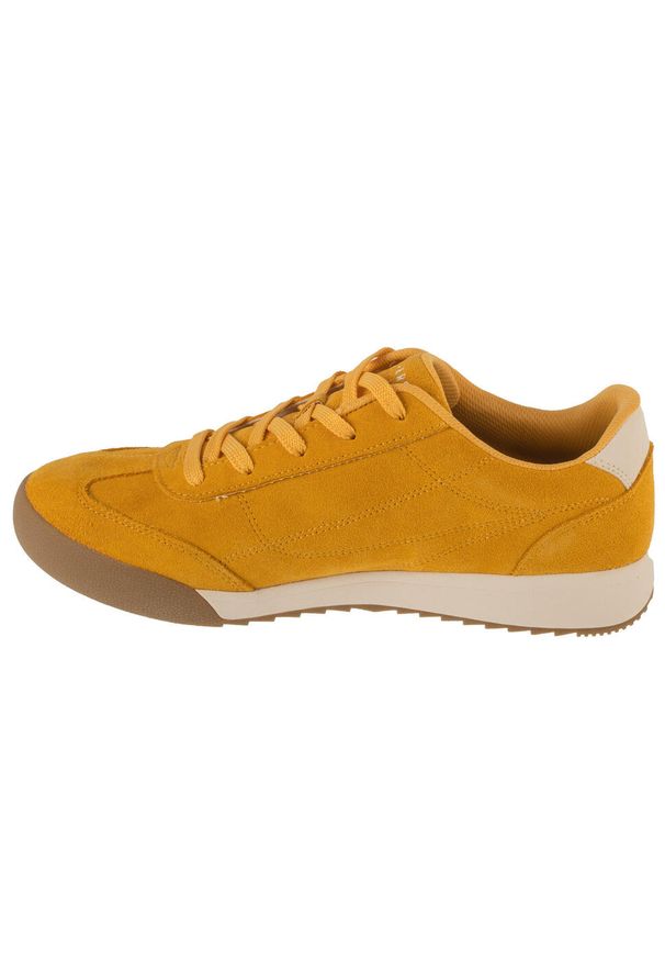 skechers - Buty sportowe Sneakersy męskie, Zinger 2.0 - Manzanilla Suede. Kolor: żółty. Sport: turystyka piesza