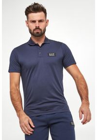 EA7 Emporio Armani - Polo męskie EA7 EMPORIO ARMANI. Typ kołnierza: polo