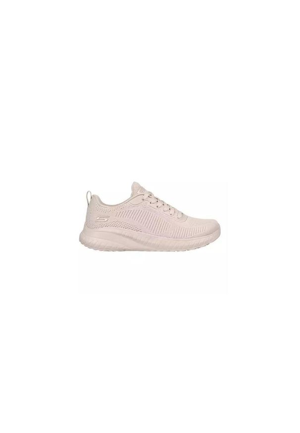skechers - Buty do chodzenia damskie Skechers Bobs Squad Chaos. Zapięcie: sznurówki. Kolor: różowy. Materiał: materiał, syntetyk. Szerokość cholewki: normalna. Sport: turystyka piesza