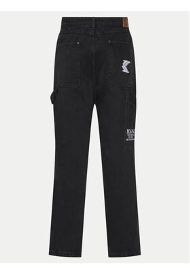 Karl Kani Jeansy 6000492 Czarny Loose Fit. Kolor: czarny