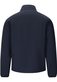 Softshell męski Whistler Lango. Kolor: niebieski. Materiał: softshell. Sport: turystyka piesza