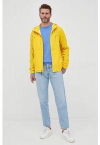 Polo Ralph Lauren kurtka 710856289006 męska kolor żółty przejściowa. Okazja: na co dzień. Typ kołnierza: polo. Kolor: żółty. Styl: casual #4