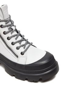 Karl Lagerfeld - KARL LAGERFELD Trapery Trekka KL43536 Biały. Kolor: biały. Materiał: skóra #2
