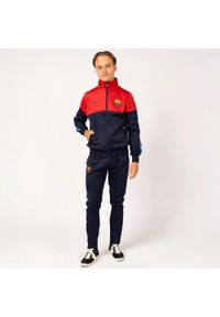 Dres piłkarski dla dorosłych FC Barcelona 24/25. Kolor: czerwony, niebieski, wielokolorowy. Materiał: dresówka. Sport: piłka nożna