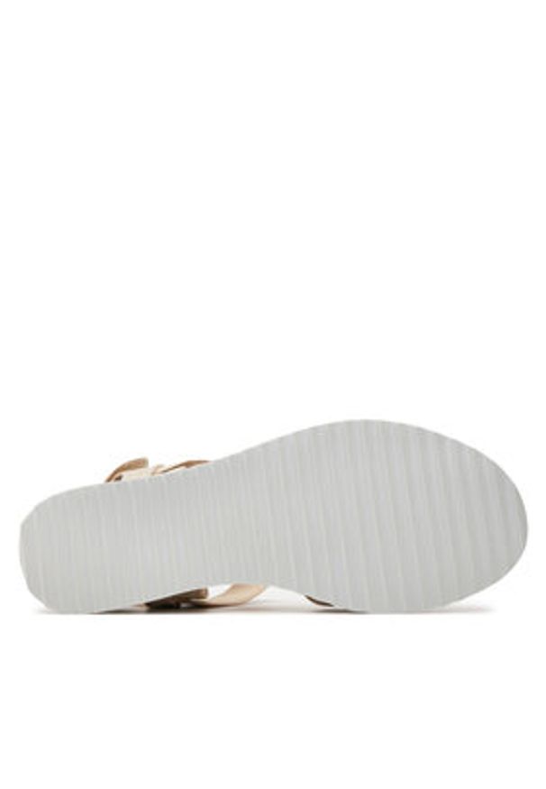 skechers - Skechers Sandały Desert Kiss-Secret Picnic 33386/NAT Beżowy. Kolor: beżowy. Materiał: materiał