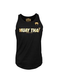 Tank top bokserski męski VENUM Muay Thai VT. Kolor: czarny