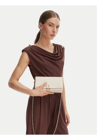 TOMMY HILFIGER - Tommy Hilfiger Torebka Th Her Chain Crossover AW0AW17403 Écru. Kolor: kremowy. Materiał: skórzane #1