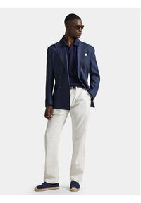 Polo Ralph Lauren Polo 710B13891004 Granatowy Regular Fit. Typ kołnierza: polo. Kolor: niebieski. Materiał: bawełna #4