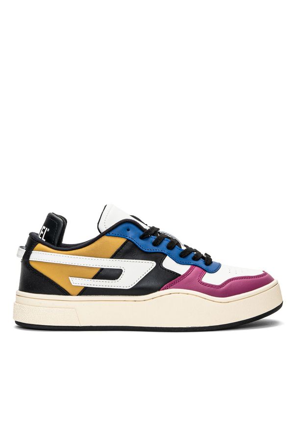 Sneakersy męskie kolorowe Diesel S-Ukiyo Low. Okazja: na co dzień. Wzór: kolorowy