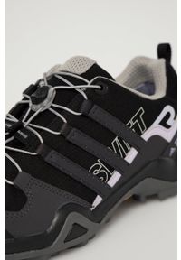 adidas TERREX - adidas Performance buty Swift R2 GTX damskie kolor czarny. Nosek buta: okrągły. Zapięcie: sznurówki. Kolor: czarny. Materiał: tworzywo sztuczne, guma. Szerokość cholewki: normalna #3