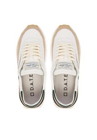 D.A.T.E. Sneakersy Athleta M441-AT-NY Biały. Kolor: biały. Materiał: zamsz, skóra #4