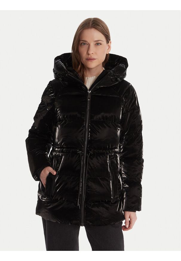 DKNY Kurtka zimowa DLEMPS63 Czarny Regular Fit. Kolor: czarny. Materiał: syntetyk. Sezon: zima