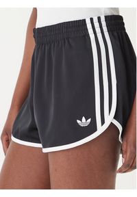 Adidas - adidas Szorty sportowe 3-Stripes Sprinter KD7977 Czarny Regular Fit. Kolor: czarny. Materiał: syntetyk #4