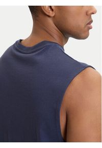 Calvin Klein Jeans Tank top LV04RF273G Granatowy Slim Fit. Kolor: niebieski. Materiał: bawełna #5