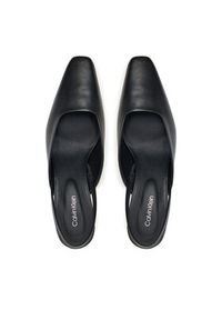 Calvin Klein Sandały Heel Mule Pump 50 - Lth HW0HW02551 Czarny. Kolor: czarny. Materiał: skóra #4