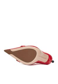 Eva Minge Szpilki EO-NOVA-1677-13-3 Czerwony. Kolor: czerwony. Materiał: skóra, syntetyk. Obcas: na szpilce #4