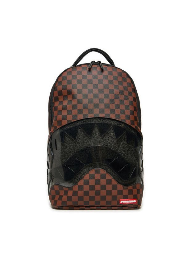 SPRAYGROUND Plecak 910B5855NSZ Brązowy. Kolor: brązowy. Materiał: skóra