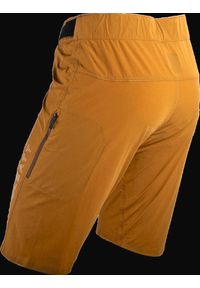 Spodenki rowerowe (+spodenki kolarskie z pampersem w zestawie) LEATT Shorts MTB. Kolor: brązowy. Sport: kolarstwo