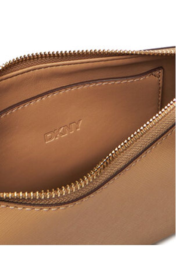 DKNY Torebka Avril R523KG57 Beżowy. Kolor: beżowy. Materiał: skórzane