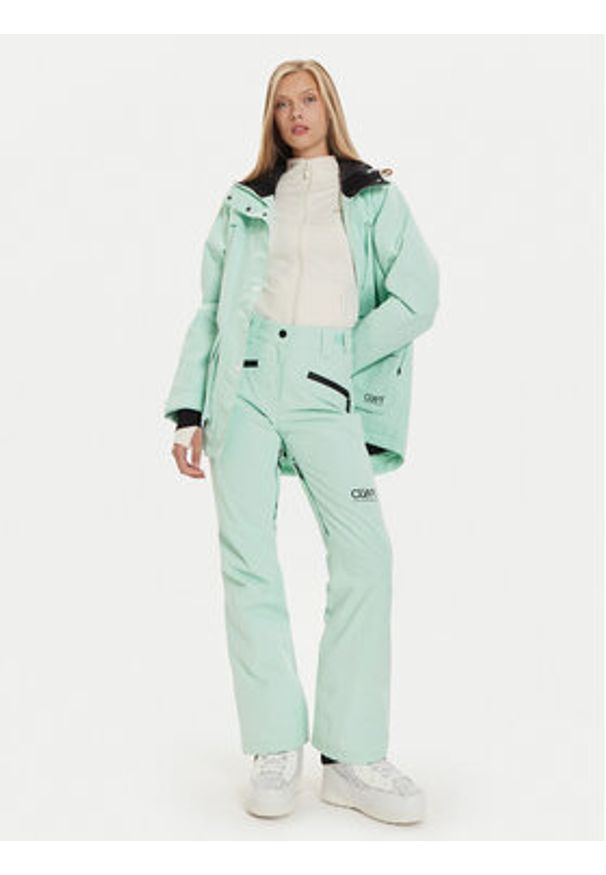 Colourwear Spodnie narciarskie Cork Pant 7010322 Turkusowy Regular Fit. Kolor: turkusowy. Materiał: syntetyk. Sport: narciarstwo