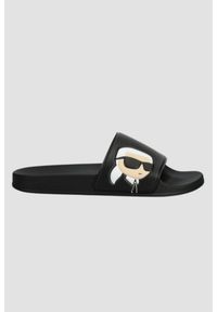 Karl Lagerfeld - KARL LAGERFELD Czarne klapki Kondo Kal Nft Slide. Kolor: czarny