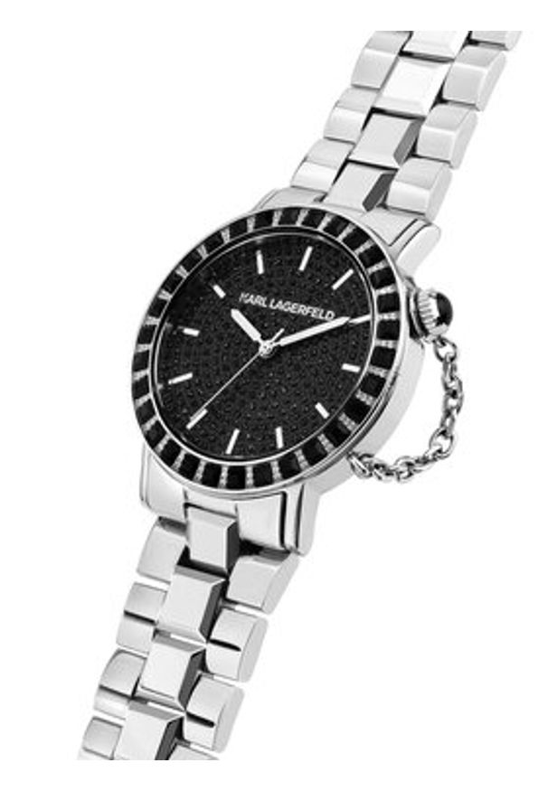 Karl Lagerfeld - KARL LAGERFELD Zegarek R0553100505 Srebrny. Kolor: srebrny