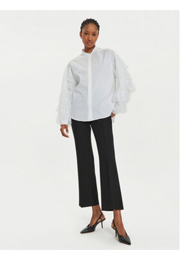 TwinSet - TWINSET Koszula 241TP2140 Biały Loose Fit. Kolor: biały. Materiał: bawełna