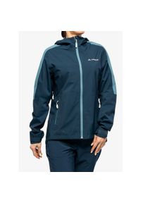 Kurtka przeciwdeszczowa damska Vaude Moab Rain Jacket II. Kolor: niebieski