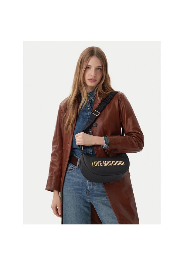 Love Moschino - Torebka LOVE MOSCHINO. Kolor: czarny